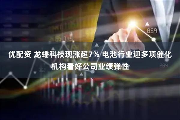 优配资 龙蟠科技现涨超7% 电池行业迎多项催化机构看好公司业绩弹性