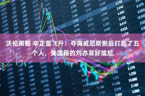 沃伦策略 辛芷蕾飞升！夺得威尼斯影后打脸了五个人，美国籍的刘亦菲好尴尬