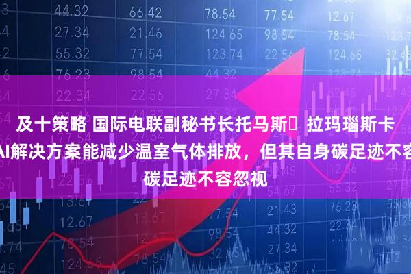 及十策略 国际电联副秘书长托马斯・拉玛瑙斯卡斯：AI解决方案能减少温室气体排放，但其自身碳足迹不容忽视